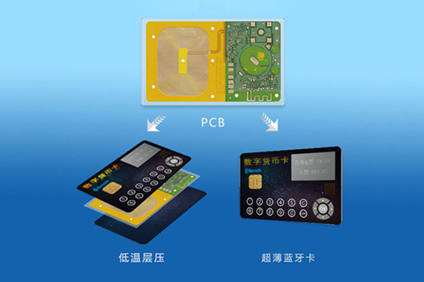 蓝牙卡封装丨低温层压可视卡丨冷压封卡工艺丨有源智能卡封装丨PCBA加工